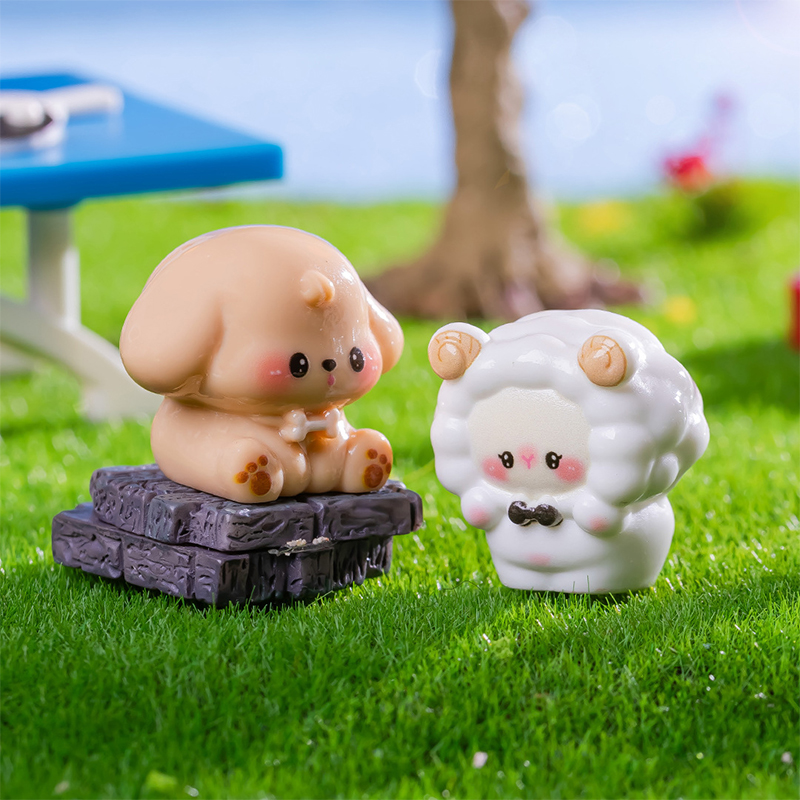 Micro Landscape Miniature Figu - Wedding Zoo ulasan dan harga